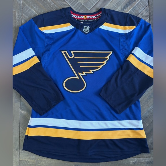 Fanatics Other - Fanatics St. Louis Blues Blue/Navy/Gold/White NHL Hockey Jersey Size 52